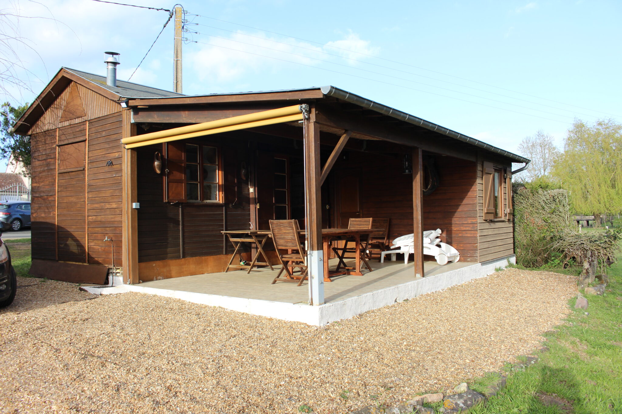 Le Chalet du Crozet — location Sarthe Duneau conciergerie Le Mans